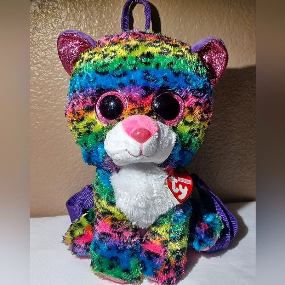 NWT- TY Dotty Backpack